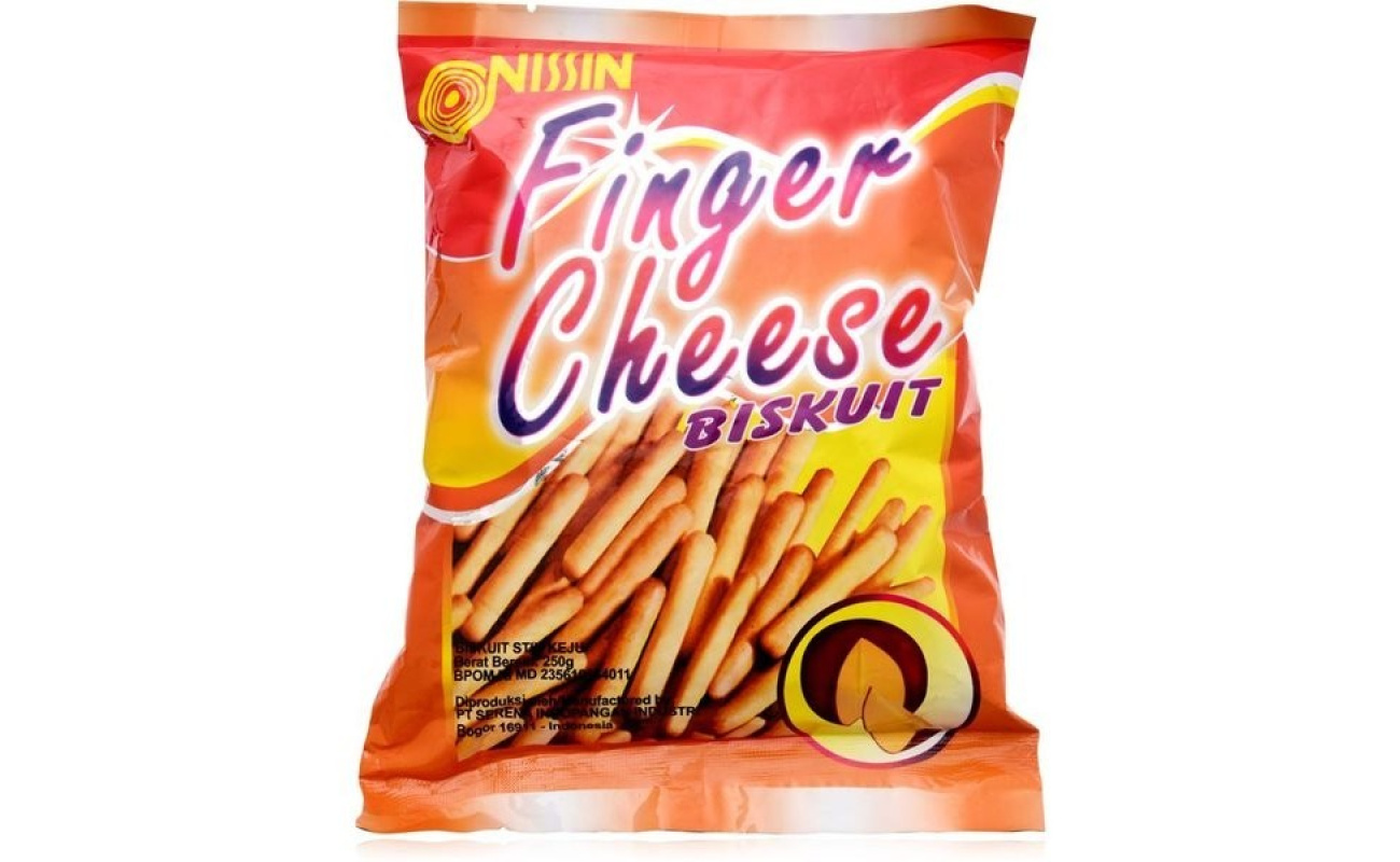 NISSIN Finger Cheese 250gr