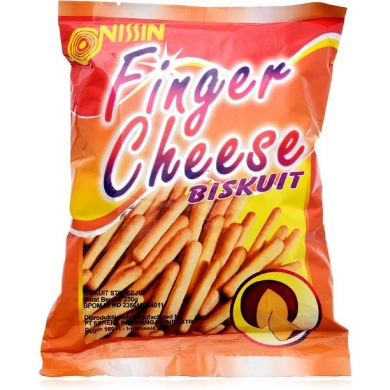 NISSIN Finger Cheese 250gr