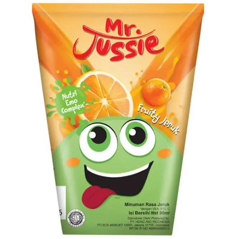 ABC Juice Mr Jussie Fruity Orange