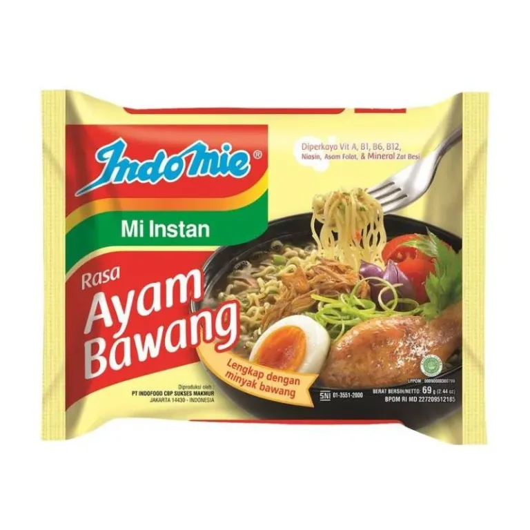 Indomie Noodles Chicken Onion