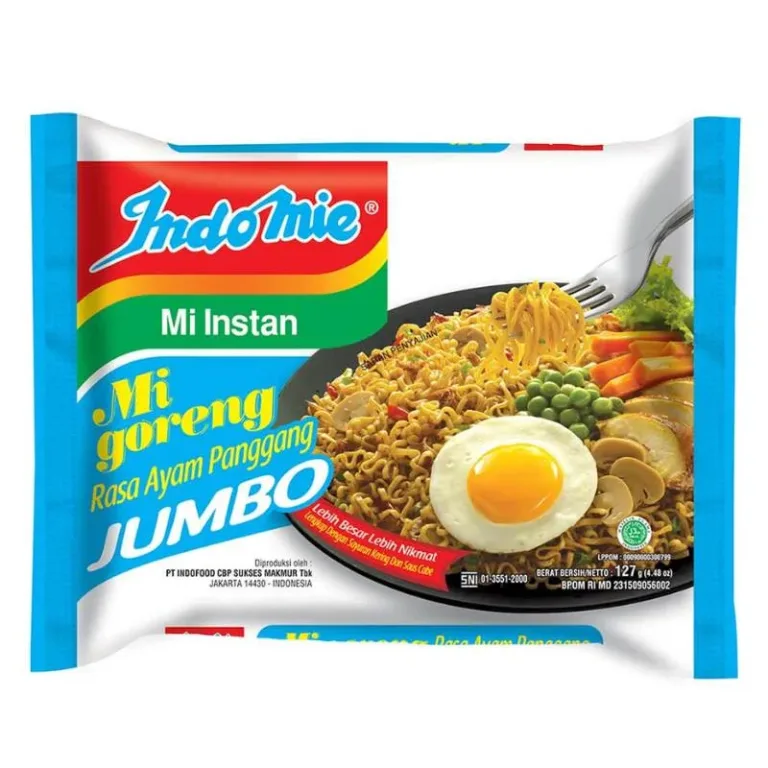 Indomie Noodles Goreng Jumbo Roasted Chicken