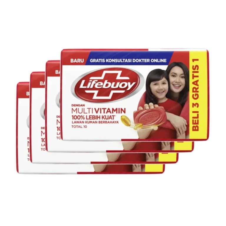 Lifebuoy Bar Soap Bundle 4x100gr Lemon Fresh