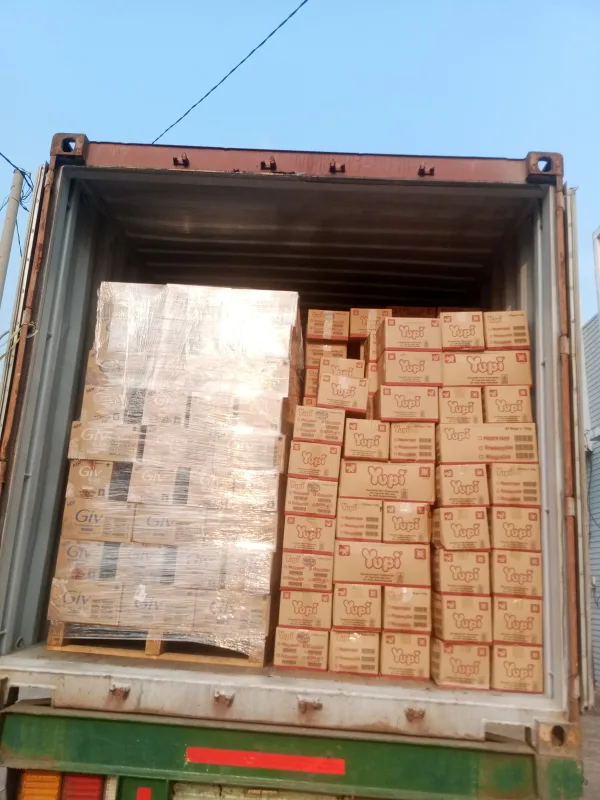 Arta Maja Prima FMCG export - Indonesia warehouse and container loading