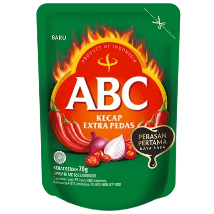 ABC Soy Sauce Extra Spicy Pouch