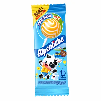 Alpenliebe Lollipop Honey Milk