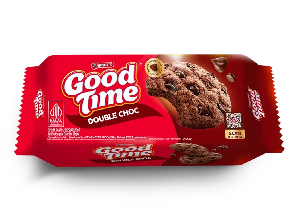 Good Time Double Choc 72gr Good Time Double Choc 72gr