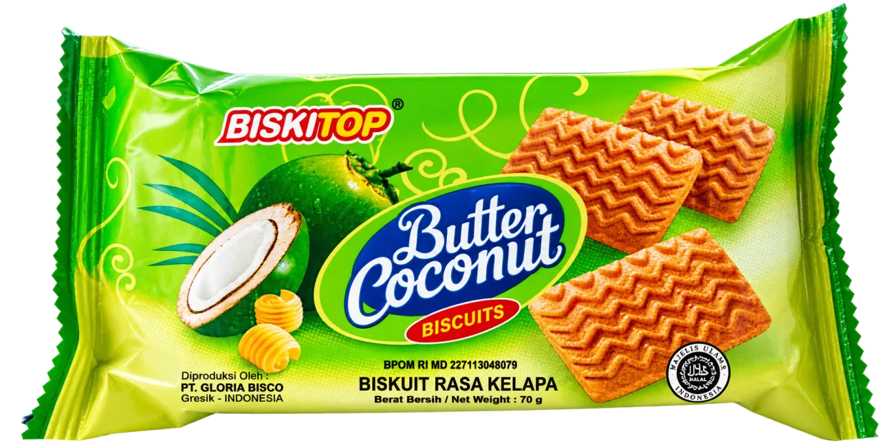Biskitop Butter Coconut 50gr