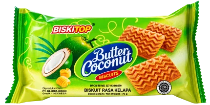Biskitop Butter Coconut 50gr