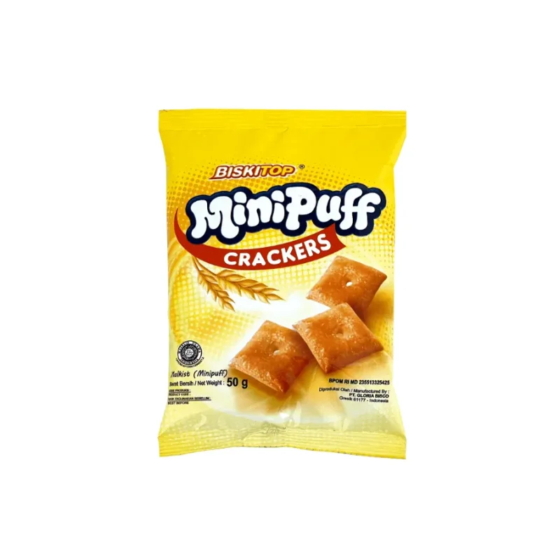 Biskitop Crackers Minipuff 50gr