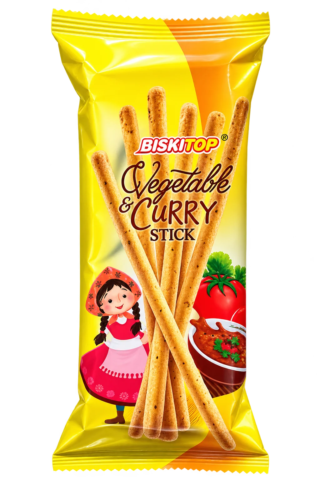Biskitop Curry Stick 50gr Biskitop Curry Stick 50gr