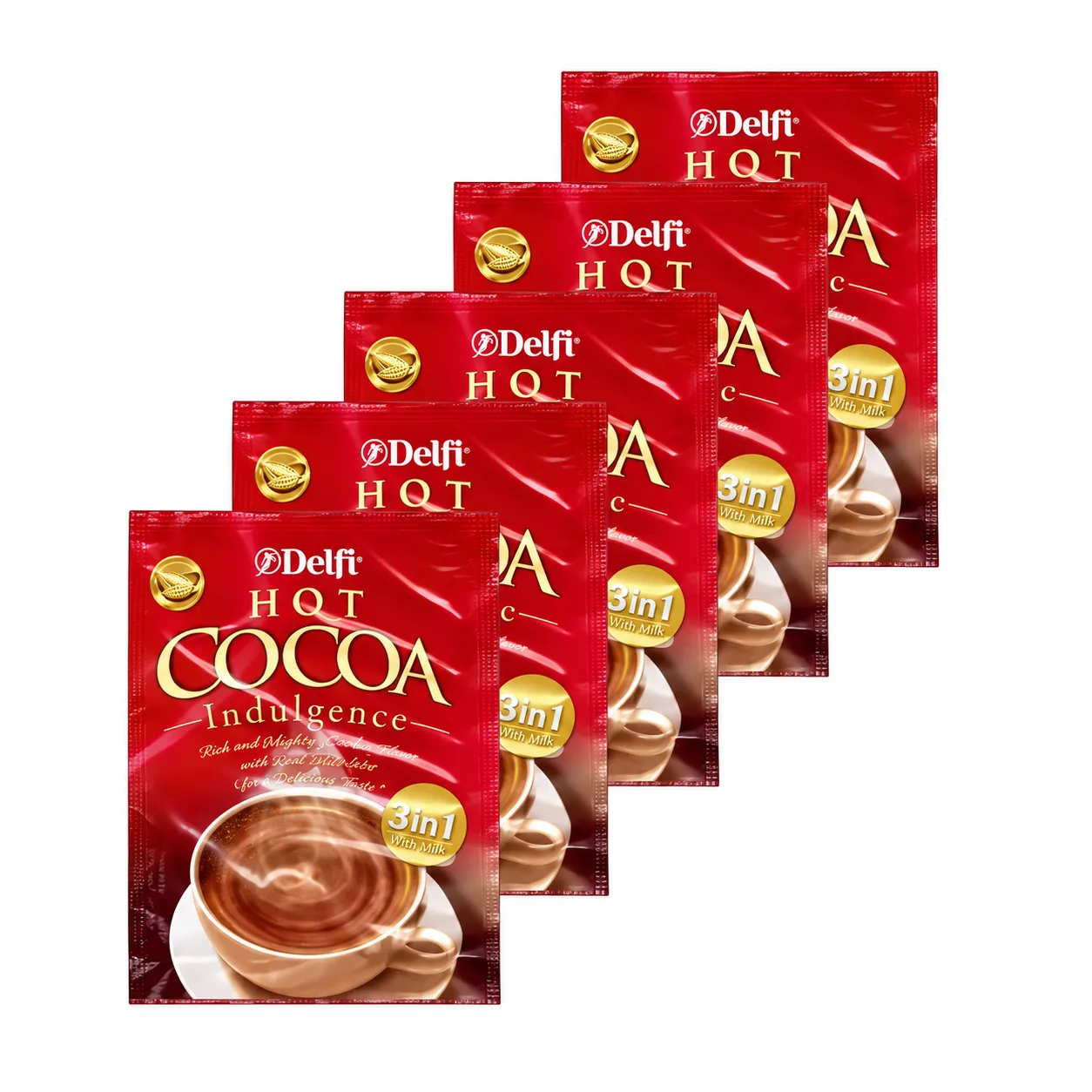 DELFI Hot Cocoa Indulgence (sachet in chain) 8x10x25gr DELFI Hot Cocoa Indulgence (sachet In Chain) 8x10x25gr