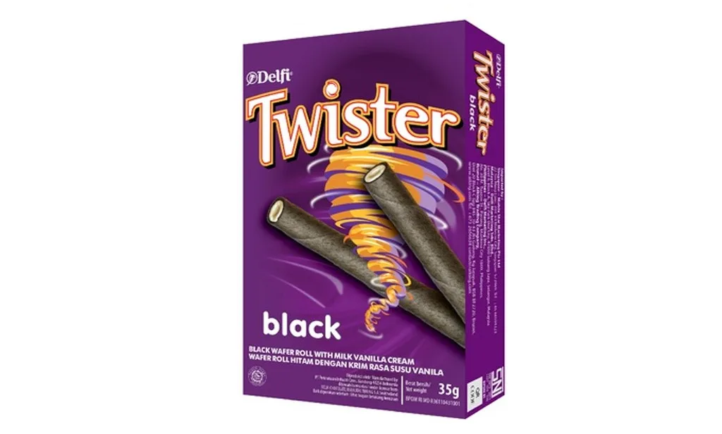 DELFI TWISTER Box 24x35gr - Black Vanilla DELFI TWISTER Box 24x35gr Black Vanilla