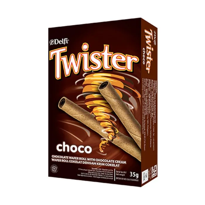 DELFI TWISTER Box 24x35gr - Choco DELFI TWISTER Box 24x35gr Choco