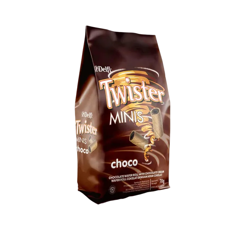 DELFI TWISTER Minis Bag 20x70gr   Choco