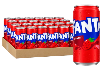 Fanta Strawberry Can 330ml
