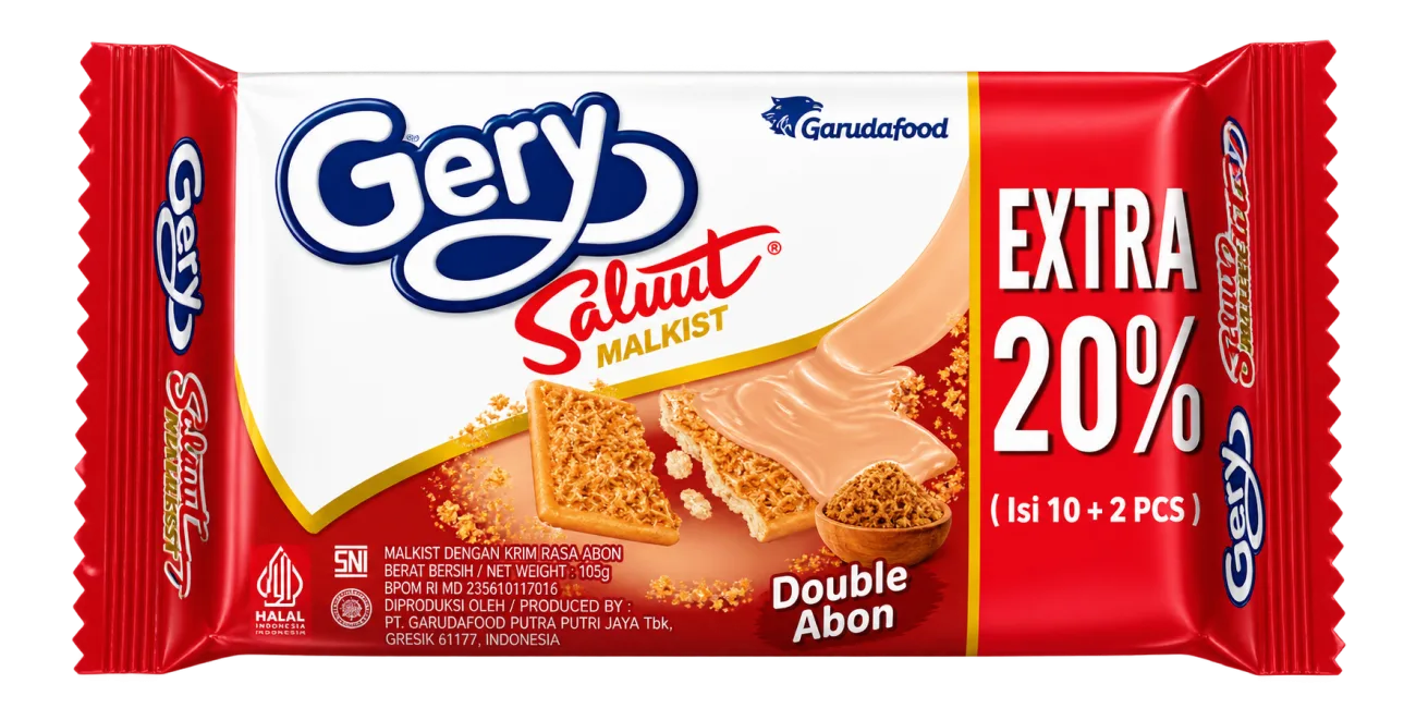 Gery Saluut Malkist Double Abon 105gr