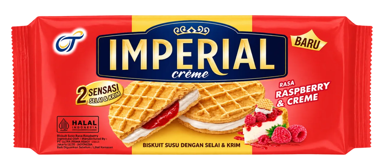 Imperial Biscuit Raspberry Crème 162gr