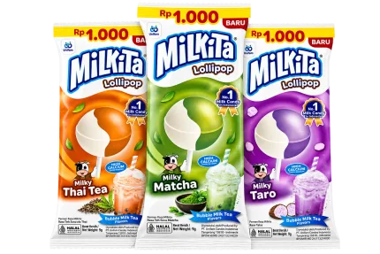 Milkita Bubble Tea Lollipop 9gr