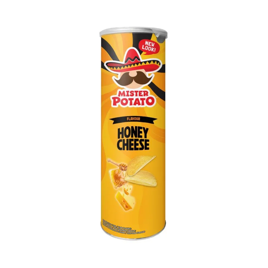Mr Potato Chips Honey Cheese 80gr Mr Potato Chips Honey Cheese 80gr
