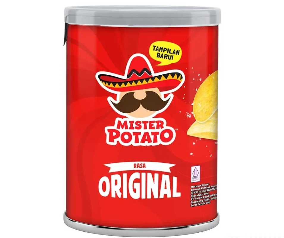 Mr Potato Chips Original 35gr