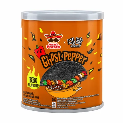 Mr Potato Ghost Pepper Chips BBQ 40gr