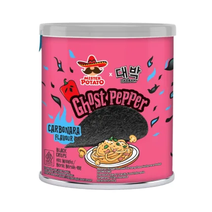 Mr Potato Ghost Pepper Chips Carbonara 40gr