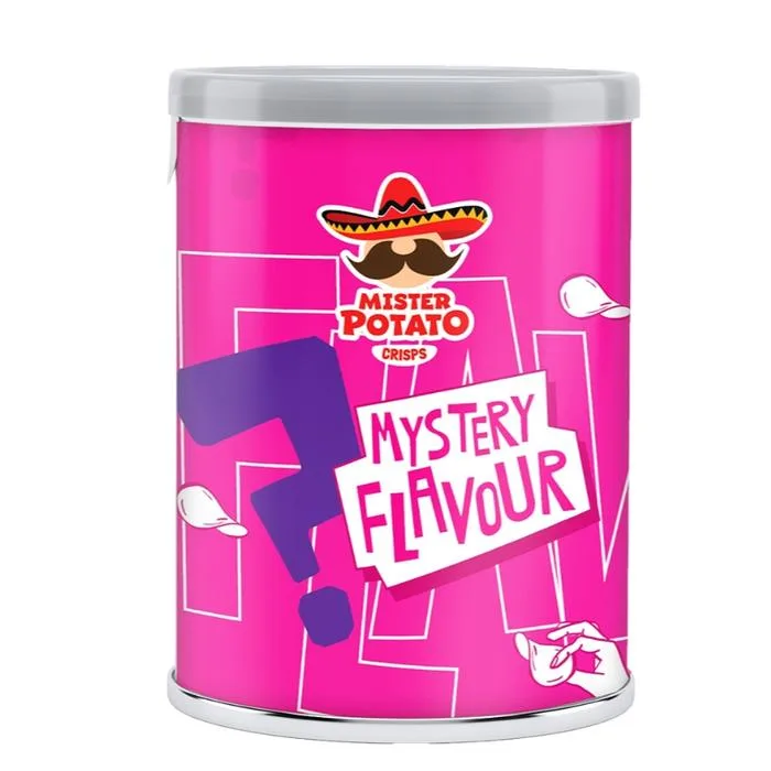 Mr Potato Ghost Pepper Chips Mystery Flavor 40gr Mr Potato Ghost Pepper Chips Mystery Flavor 40gr