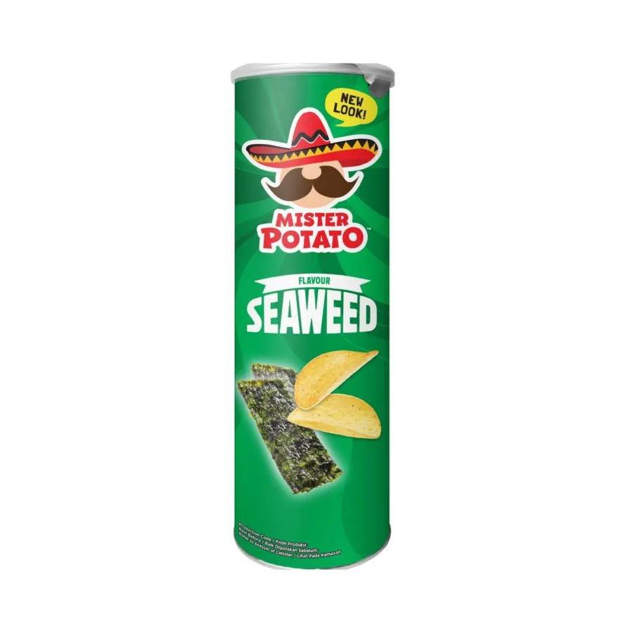 Mr Potato Chips Seaweed 80gr Mr Potato Chips Seaweed 80gr