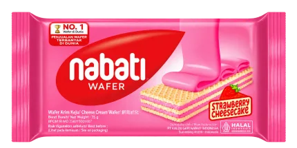 Nabati Wafer Strawberry Cheesecake 35gr