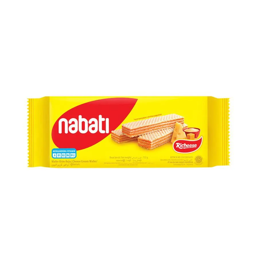 Nabati Wafer Cheese Richeese 110gr Nabati Wafer Cheese Richeese 110gr