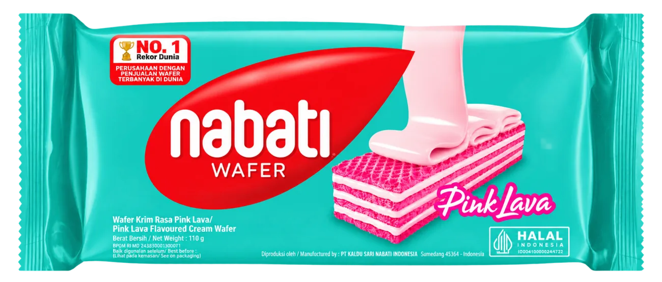 Nabati Wafer Pink Lava 110gr