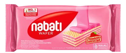 Nabati Wafer Strawberry Cheesecake 110gr