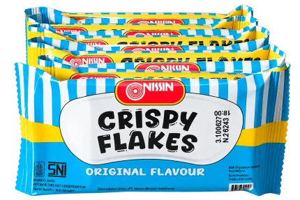 Nissin Crispy Flakes Crackers 20gr