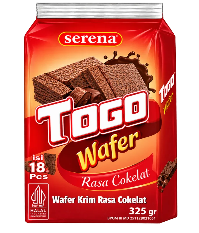 Serena Togo Wafer Cream Chocolate 325gr