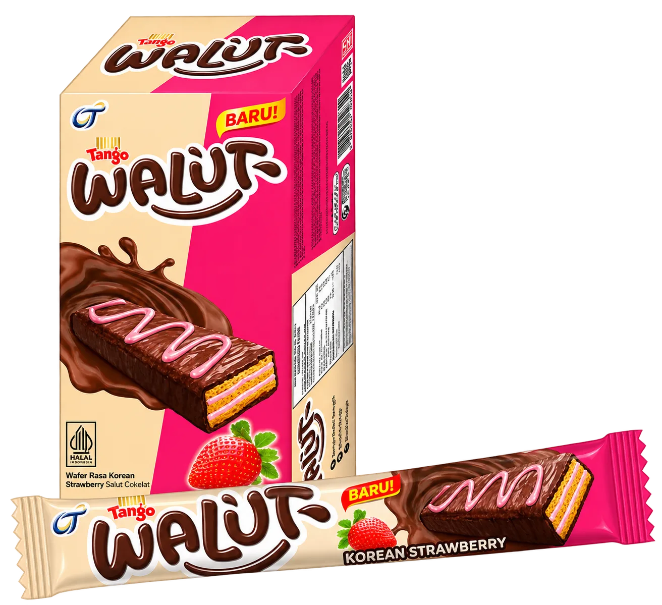 Tango Walut Korean Strawberry 150gr Tango Walut Korean Strawberry 150gr
