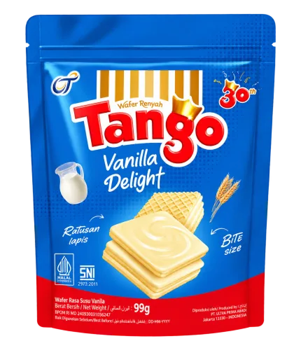 Tango Wafer Pouch Vanilla 99gr