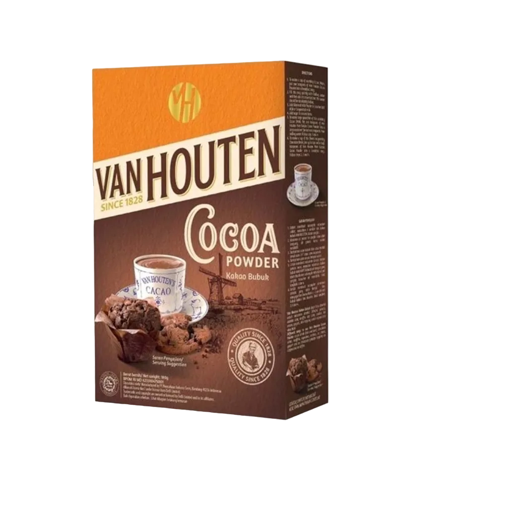 VAN HOUTEN Cocoa Powder 24x165gr VAN HOUTEN Cocoa Powder 24x165gr