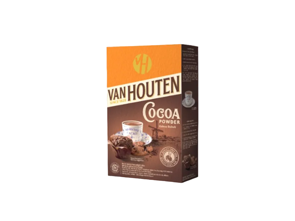 VAN HOUTEN Cocoa Powder 24x80gr VAN HOUTEN Cocoa Powder 24x80gr