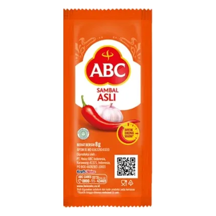 ABC Chili Sauce Real Sambal Sachet