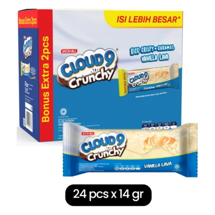 Cloud9 Crunchy Rice Crispy Caramel Vanilla Lava 336gr