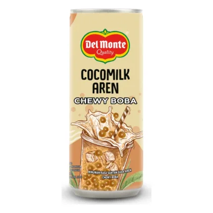 Del Monte RTD Coco Milk Brown Sugar Chewy Boba 240ml