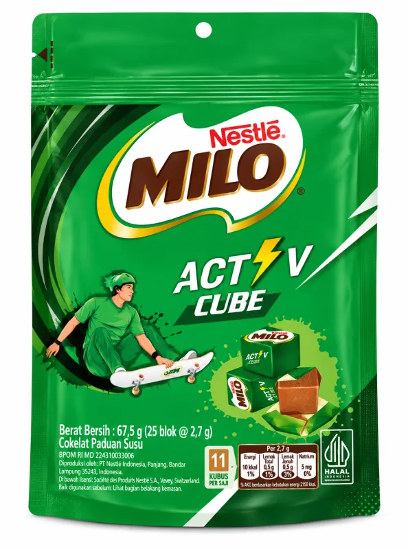 Milo Activ Cube Pouch 67.5gr – wholesale export Indonesia