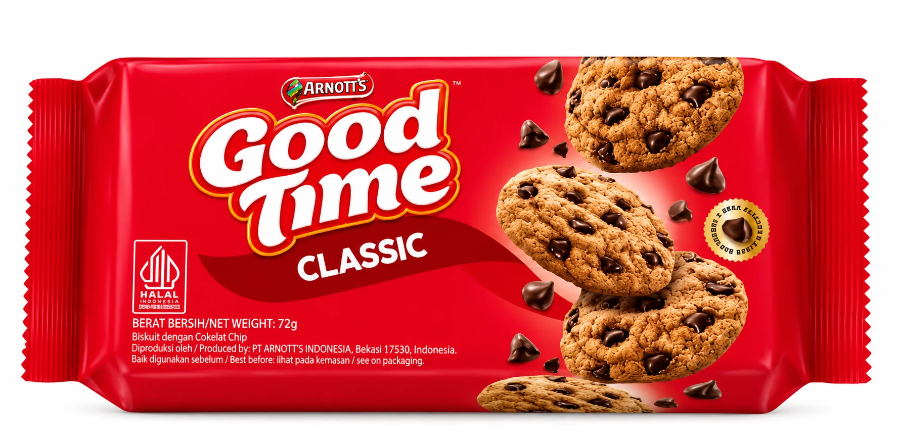 Good Time Classic 72gr Good Time Classic 72gr – Arnott's Good Time wholesale export Indonesia