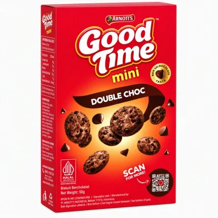 Good Time Mini Double Choc 50gr – Arnott's Good Time wholesale export Indonesia