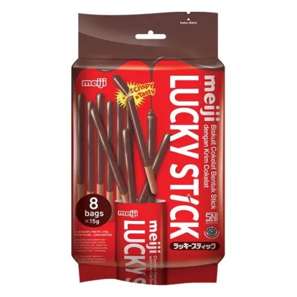 Lucky Stick Family Pack Chocolate Biscuit