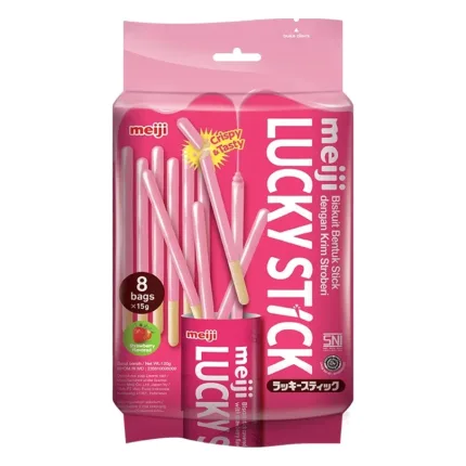 Lucky Stick Family Pack Strawberry Biscuit