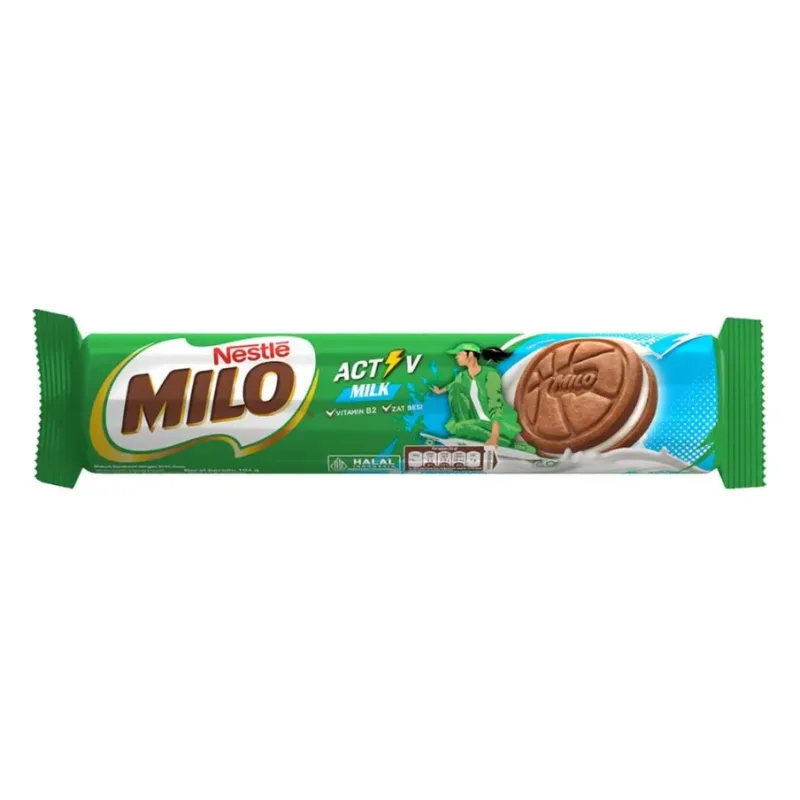Milo Activ Biscuit Sandwich Milk 104gr