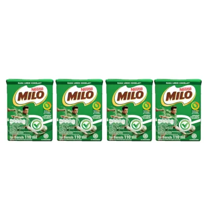 Milo Activ-Go UHT Milk Multipack 4x110ml