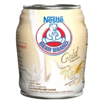 Nestle Bear Brand RTD Gold White Malt (tin) 140ml