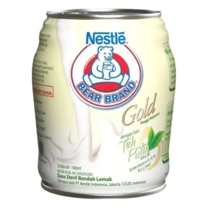 Nestle Bear Brand RTD Gold White Tea (tin) 140ml